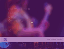 Tablet Screenshot of drewcornick.com